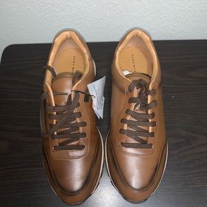 Zara leather sneakers